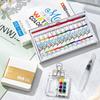 1Pc 8/15 Grids Watercolor Palette Portable Acrylic Mini Paint Box Travel Painting Watercolor Paint Tray Art Supplies