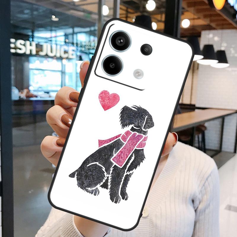 Schnauzer Puppy Dog Art Case For Xiaomi Redmi Note 14 Pro 10 11 12 13 15 Pro Plus Redmi 15C 14C 10C 12C 13C 15 Cover