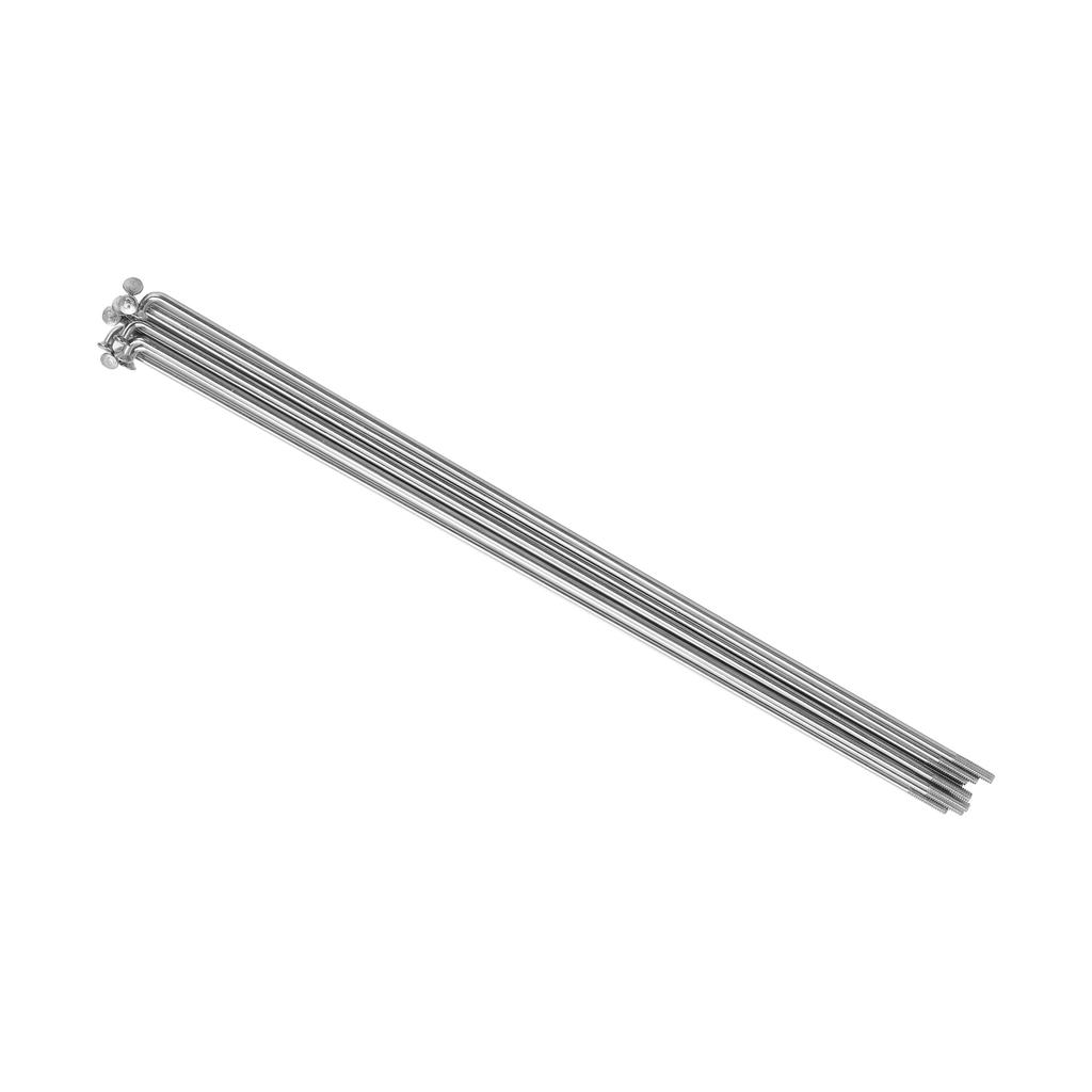 10 шт. велосипедных спиц 14G с ниппелями, нержавеющая сталь, спицы J-образного изгиба для горного и дорожного велосипеда, спица 143 мм