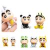 Adorable Crayon Shin-chan Pvc Figures For Desk, Car, Collection Set Of 6