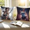 T-Tomb Raider Аниме Игры Подушка Наволочка Наволочка Гостиная Диван Домашний Декор На Заказ