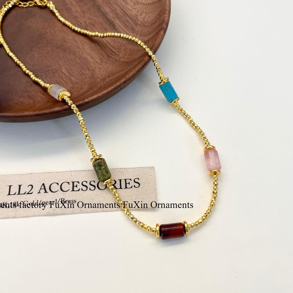 Шикарное ожерелье 2024 года с дофамином: Универсальные, милые и стильные украшения для женщин