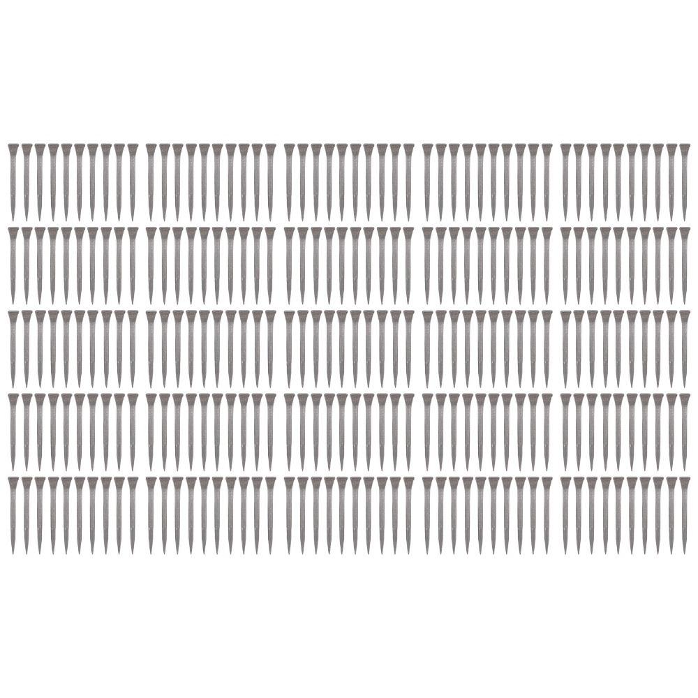 250pcs Low Carbon Steel Horseshoe Nails Durable Horse Shoe Nails Steel Nails Animal Husbandry