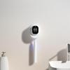 Toothbrush Sanitizeri Case USB Charging LED Screen Drying Cleaner White