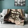 1PC Overlord Patterned Flannel Blanket Suitable For All Seasons For Home Decor Warmth And Comfort Gifts Holiday Present