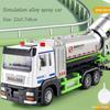 1/50 Scale Diecast Toy Model Dump Truck Engineering Transport Car Sound & Light Educational Collection Pull Back Gift for Kid