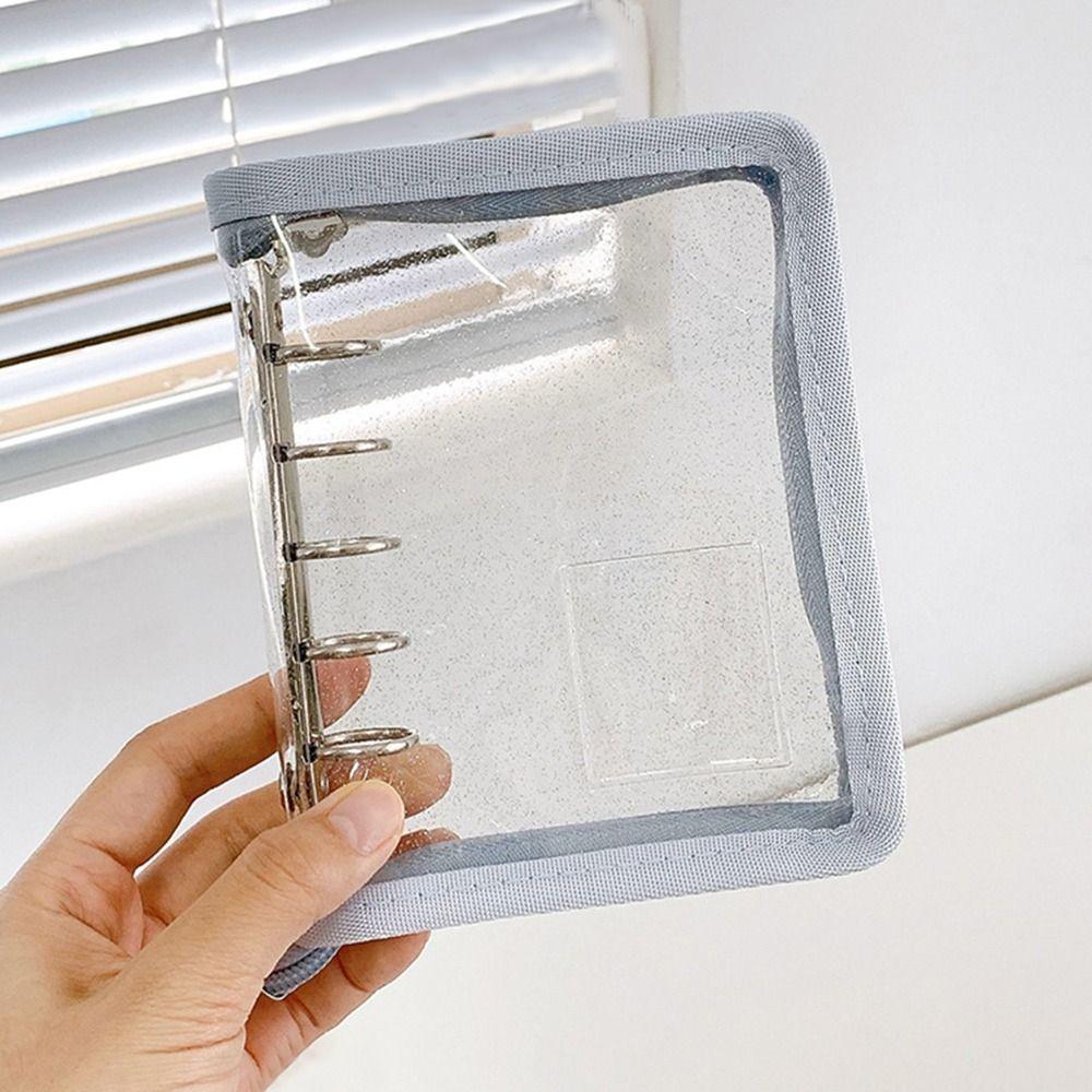 Zipper Notebook Cover Loose-leaf Photocard Binder New Photo Album  Girl