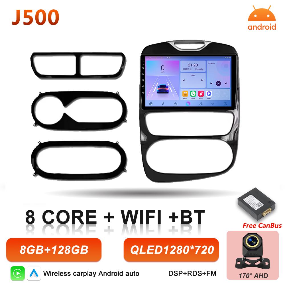 Android Auto Car Radio For Renault Clio 4 BH98 KH98 2016 2017 2019 Wireless Carplay Multimedia Player GPS Navigation DSP 5G Wifi