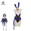 Layla Bunny Girl Costume  Original Genshin Impact Bunny Suit Sexy Exotic Dancers Women Jumpsuit Full Set