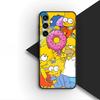 Обои S-Simpsons Барт Чехол для телефона Мягкий чехол для Samsung Galaxy S22 S21 S20 FE Ultra Plus A07 A17 A15 A16 A25 A57 A37 Корпус