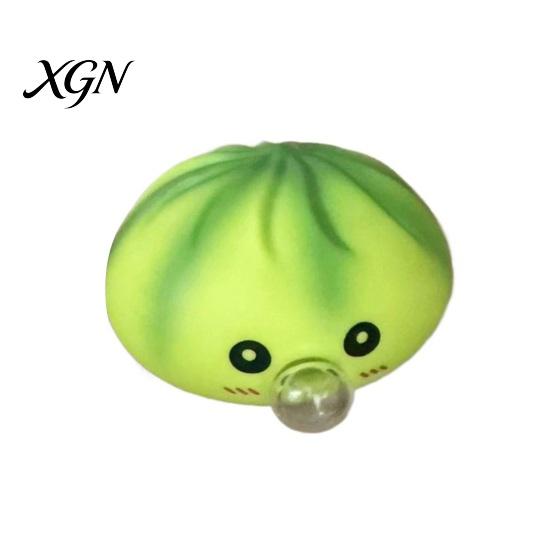 Steamed Bun Sensory Toy Bubble Blowing Cartoon Dumpling Pinch Squeeze Stress Ball Fidget Relief Hand Exercise Relaxation Tool Anti-stress