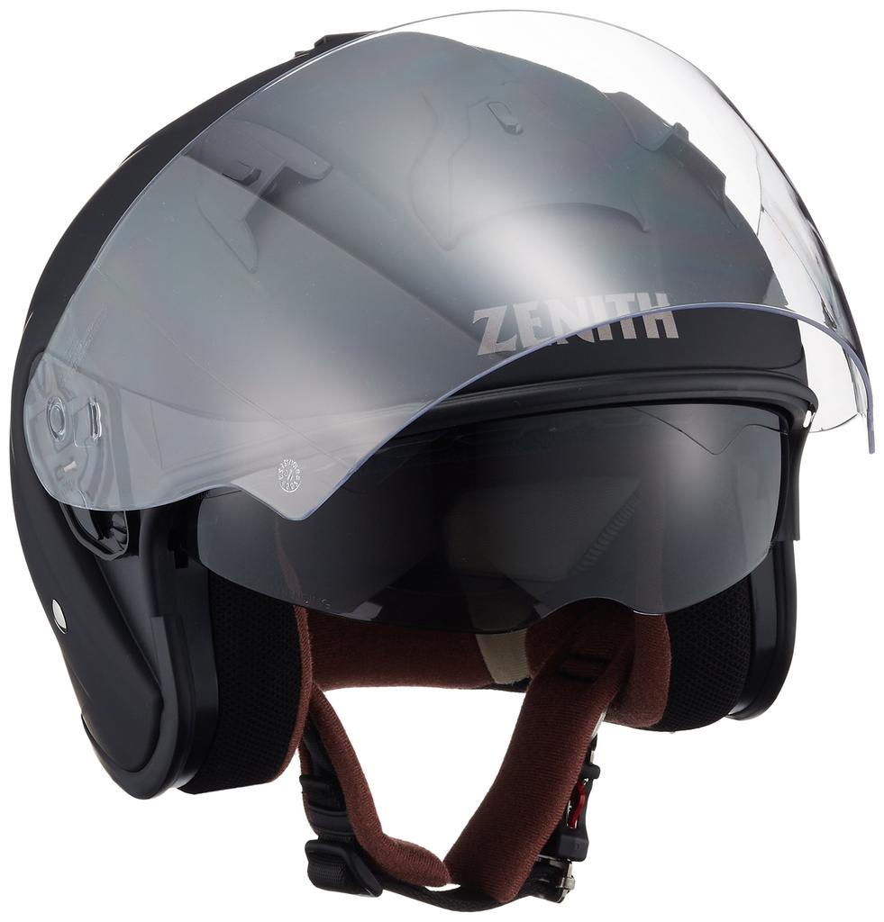 Yamaha Motorcycle Helmet Jet ZENITH Sun Visor Model Rubber Tone Black L Circumference YJ-14 90791-2281L (Head 58cm~59cm)