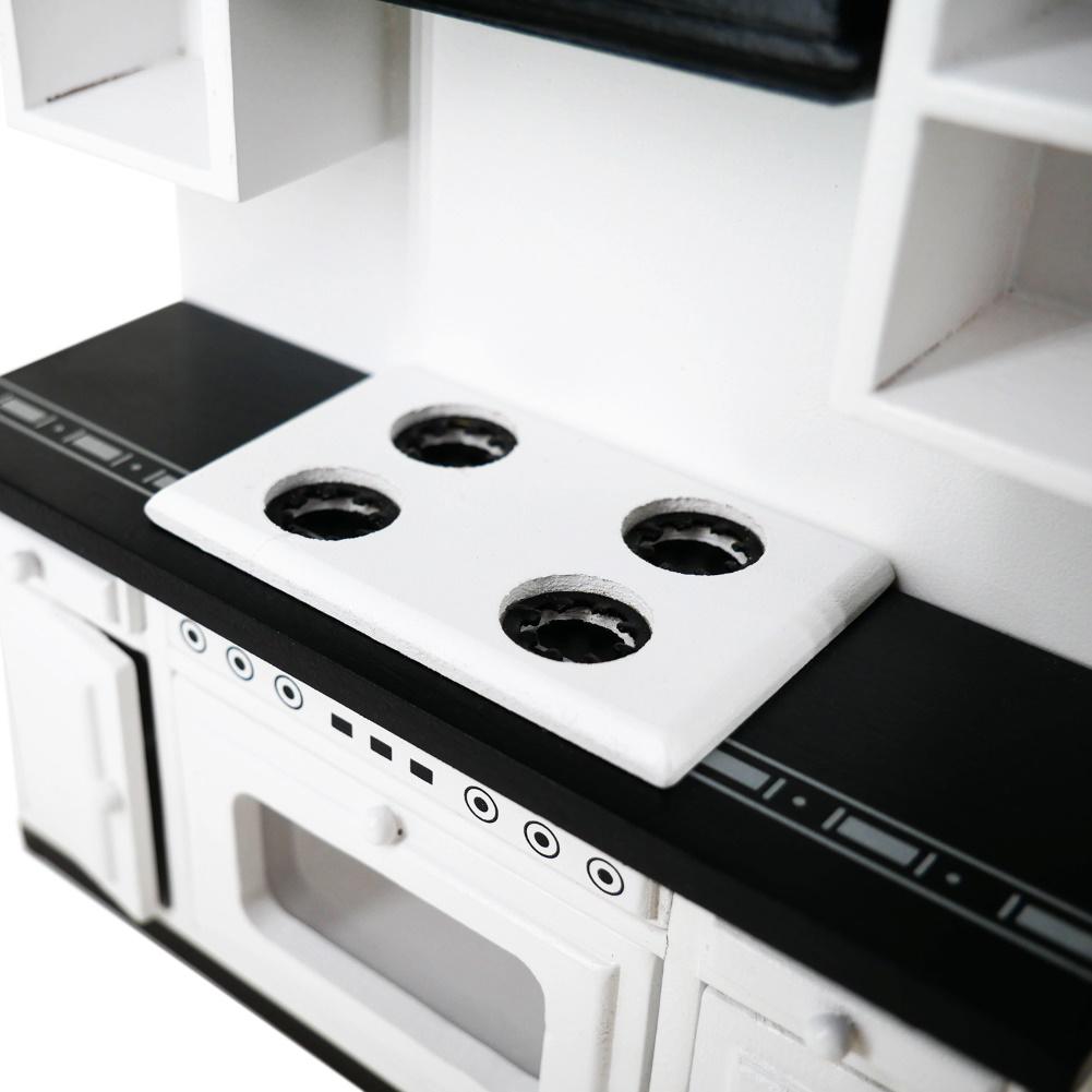 Детские игрушки, модная модель кухонного острова, детский деревянный шкаф, имитация набора, мини-кукольный домик