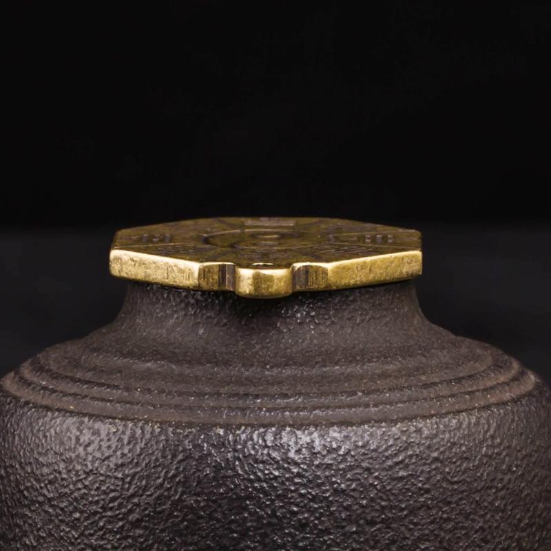 Фэн-шуй, китайский брелок-сплетник с бронзовым зеркалом, сплетни