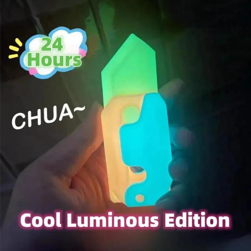 Гравитационный складной нож-коготь, нож-редиска, 3D-печать, гравитационный нож, маленький нож-редиска, игрушка для снятия стресса, рождественский подарок