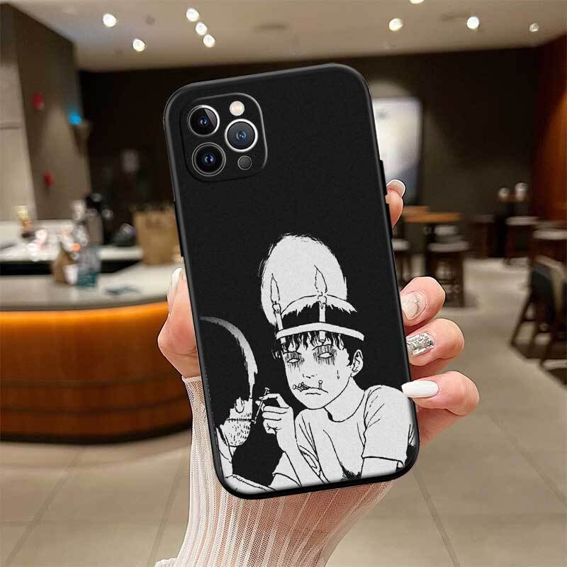 Junji Ito Tomie Phone Case for Xiaomi Poco C40 C51 C50 C55 C65 C71 C75 C85 F8 F7 F6 F5 F3 F2 X7 X6 X4 X3 X2 M7 M6 M5 M4 M3 M2 Pro