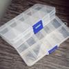 Коробка для таблеток, 10 сеток, съемное прозрачное ожерелье, футляр для хранения ювелирных изделий для дома
