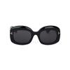 TF Original Design Irregular Shape Sunglasses Women sunglasses Black FT1219