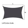 280GSM HDPE Ткань Квадратный Солнцезащитный Парус Затеняющие Сетки для Садового Покрытия Цветы Растения Патио Газон