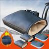 PU Leather Electric Vehicle Warm Gloves Thickened Handle Covers Hand Warmer Warm Mittens  Summer
