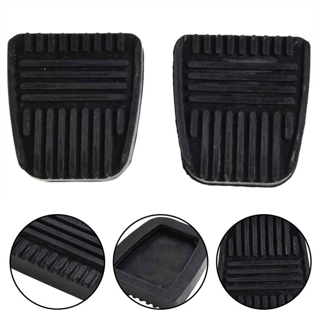 1 Pair Clutch Brake Pedal Rubber Pad Fit for 4Runner Camry Celica Paseo RAV4 31321-14020 Auto Brake Clutch Pedal Cover