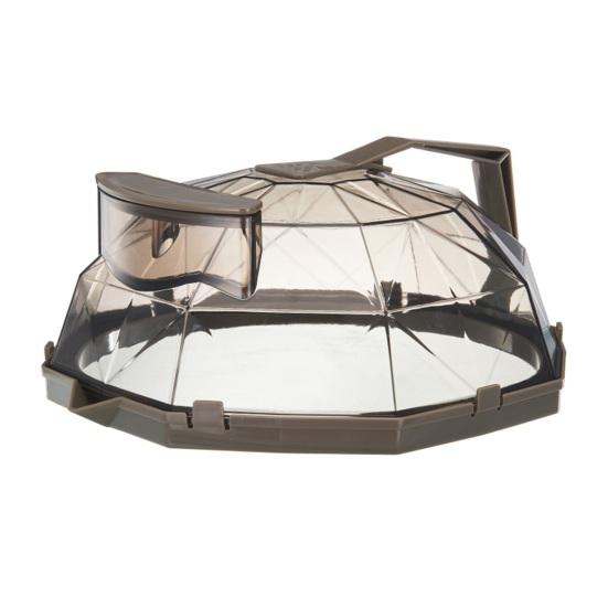 Крышка для еды в микроволновой печи с ручкой Ящик для хранения воды Термостойкий брызгозащищенный Прозрачная крышка для посуды для духовки Защита от брызг Кухонные гаджеты