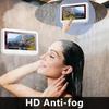 360°Rotatable Shower Phone Mount, Anti-Fog, Wall Mountable, Adjustable, Waterproof, Touchable Shower Phone Holder Shell Mount, C