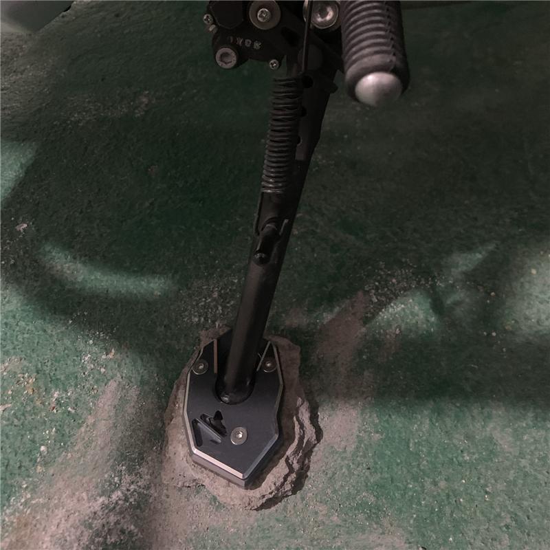 Motorcycle For KAWASAKI ER 6N ER 6F ER6N ER6F ER-6N ER-6F Accessories Side Support Enlarged Block Parking