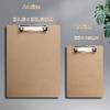 Wood Board Writting Pad Wood Storage Folder Durable Clipboards  Restaurant