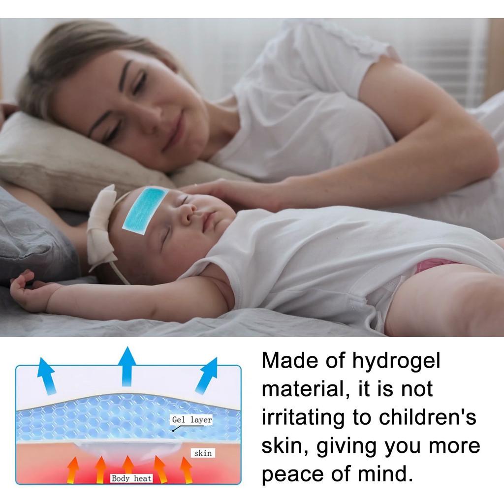 Успокаивающий гель Wiieey Детский пластырь от жара Для ухода за телом и охлаждающего комфорта