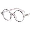 Fashion Anti-Blue Glasses Women & Men Optical Eyewear Retro Art Spectacles Round Frame Eyeglasses