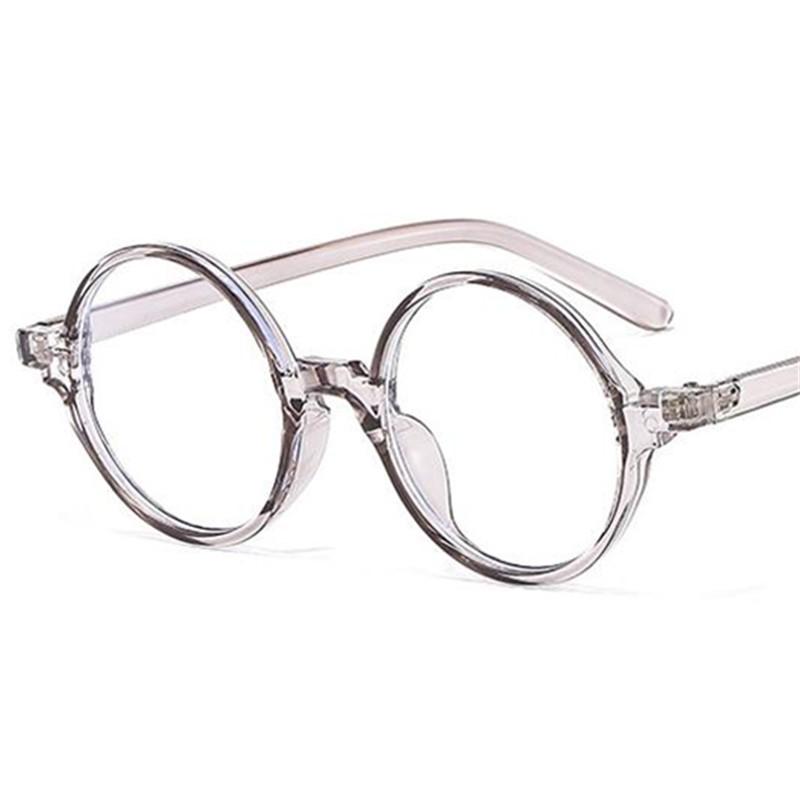 Fashion Anti-Blue Glasses Women & Men Optical Eyewear Retro Art Spectacles Round Frame Eyeglasses