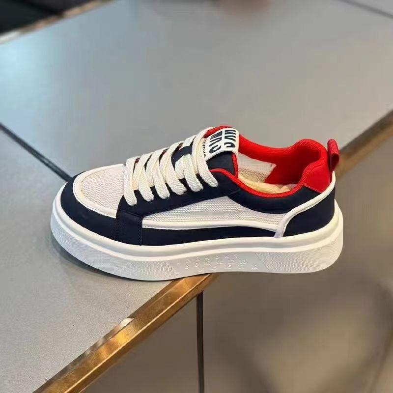 Мужские повседневные кроссовки для сноуборда, летние дышащие сетчатые мужские туфли, дышащие маленькие белые туфли, модная спортивная обувь на платформе