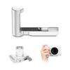 JJC Metal Hand Grip for Sigma BF Convenient Battery Threaded Hole On the Bottom Aluminum Alloy Silver L-Shaped Cameras, Replacement, 1/4"-20 &