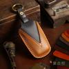 Кожаный чехол-брелок для автомобильного ключа Защитный чехол-брелок для Toyota Crown Highlander Новая Camry RAV4 Carola Leling Prado Удаленные аксессуары