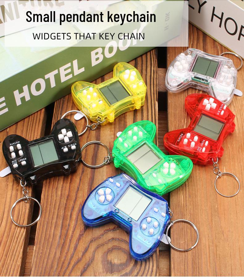 Брелок для мини-игры «Тетрис» - Игрушка-головоломка для подвески на школьную сумку