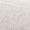 Tapis salon tufté texturé effet bouclé beige 200x290