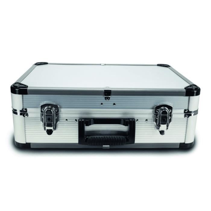 102-piece Tool Case - SCHEPPACH - TB150 - Chrome Vanadium Steel Tools - Aluminum Case, Lockable