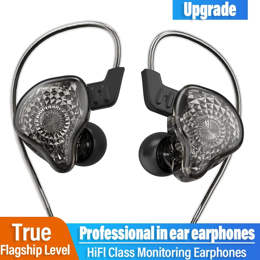 Original Copper Driver HiFi Wired Earphone Race Sport Headphone Bass Stereo Gaming Headset Music Earbuds 3.5MM In Ear With Mic