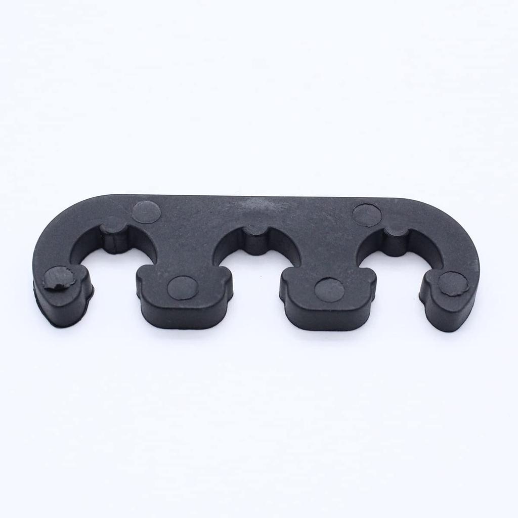 Shufearo 7Mm 8Mm Plastic Spark Plug Wire Separator Divider Loom for Universal Black Separator Divider