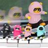 Car Dynamic Bear Ornament Automatic Central Control Screen Skateboard Bear Sliding Ornament Auto Interior Decorative Accessories
