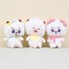 Adorable Plush Sheep Keychain Cute Cartoon Lamb Doll For Girls' Bags And Keys