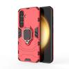 For Samsung Galaxy S25 5g Back Cover Phone Case Shockproof Armor Anti-Fall Metal Ring Holder Magnetic Protect Funda Coque Cases