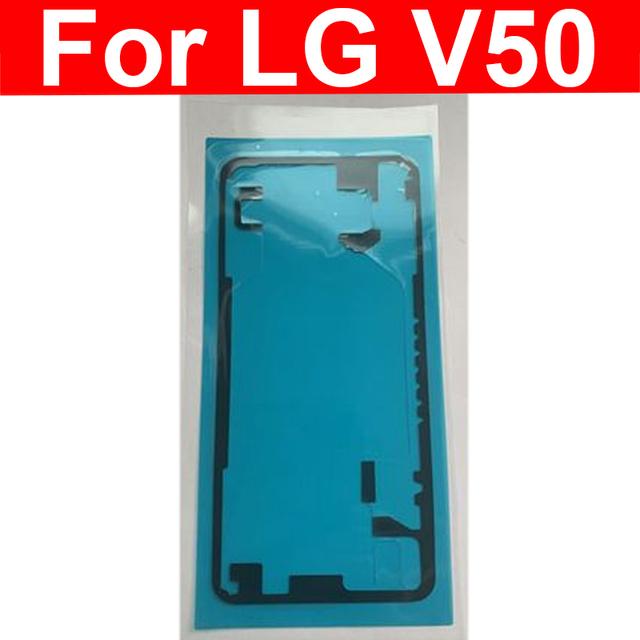 Клейкая наклейка на заднюю крышку батарейного отсека для LG V30/V30 Plus/V35 V40/V50 V50S/V60 ThinQ, дверца батарейного отсека, клейкая лента, запасные части