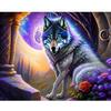 Frame Painting By Numbers Wolf Animals Kits Diy Crafts Handpainted Picture With Numbers For Home Decors 40x50