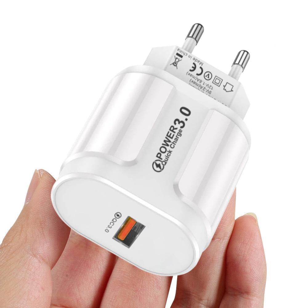 PD33W GaN QC3.0 Многопортовое EU Зарядное устройство 9V/12V Адаптер Быстрой Зарядки