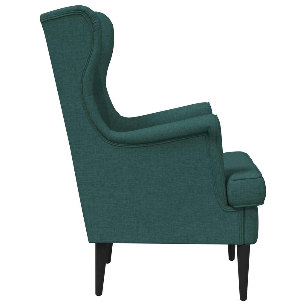 Armchair Dark Green Fabric