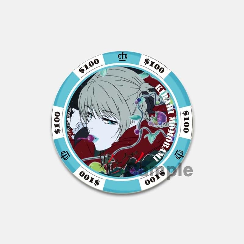 58 мм аниме манга KAKEGURUI брошь 58 мм круглая булавка для лацкана нагрудник Yumeko Jabami мультфильм косплей значок для одежды декор рюкзака подарки