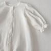 Ромпер с длинным рукавом для маленьких девочек, однотонный - Новая весенняя коллекция