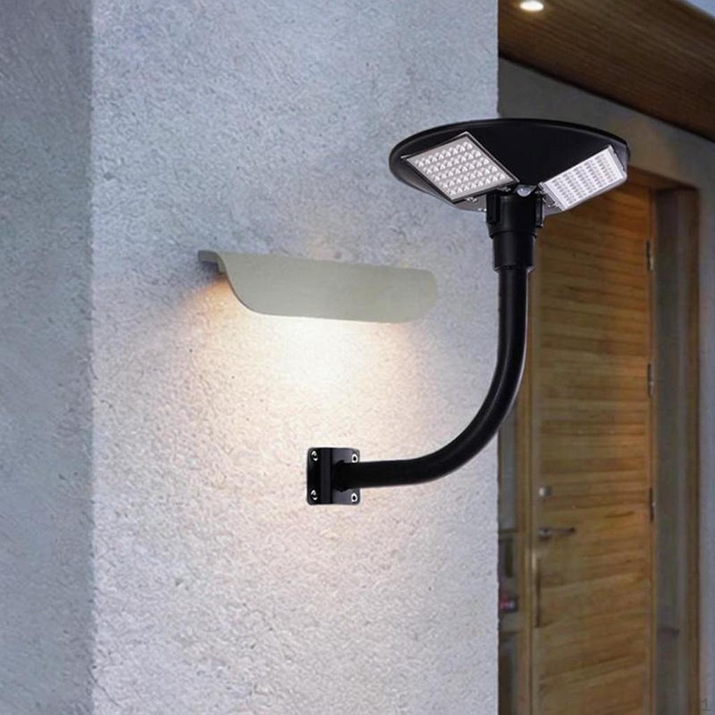 Удлинитель кронштейна крепления солнечного уличного фонаря, кронштейн для дворового фонаря для столбов деревьев на крыльце